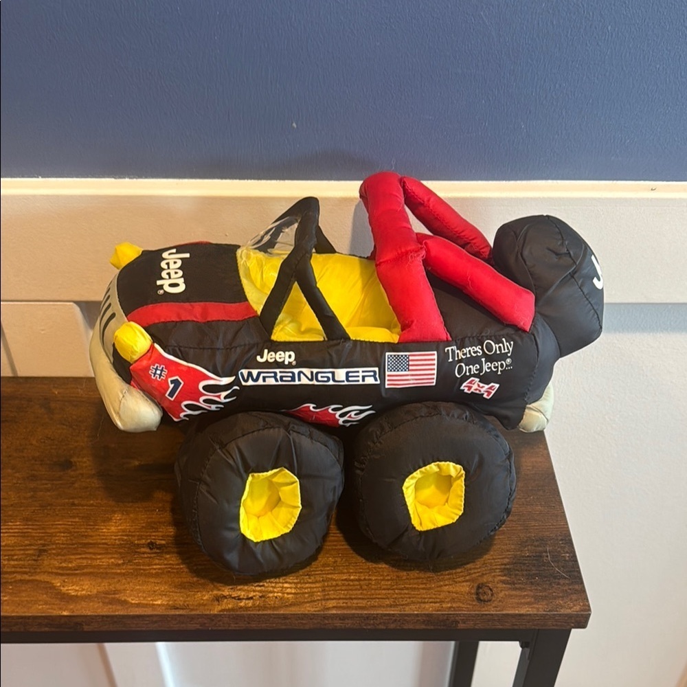 Vintage Rare Jeep 4x4 Wrangler 1993
Plush Truck Toy Good Stuff - 11"x8"